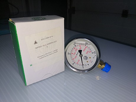 Манометр D63 G1/4