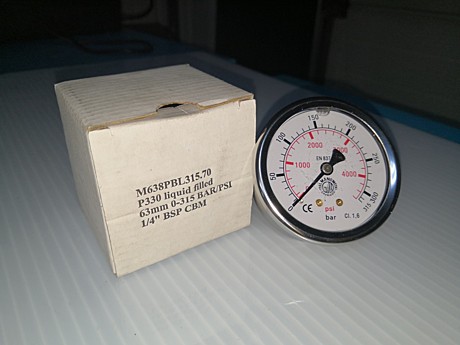 Манометр D63 G1/4