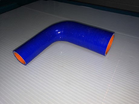 Патрубок силиконовый с переходом, угол 90° d32*50 L150*150