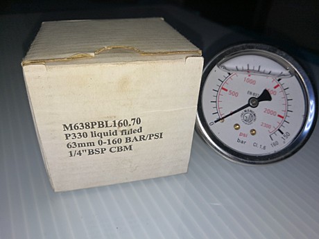 Манометр D63 G1/4