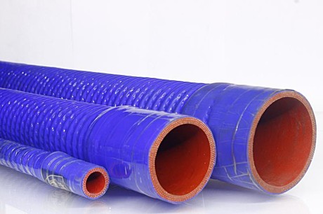 Патрубок силиконовый гофрированный d32 l400