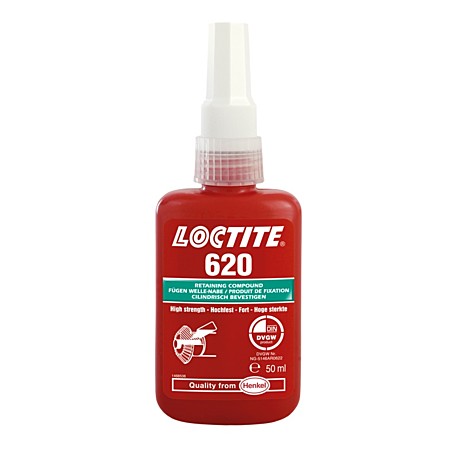 Loctite 620 (50 мл.)  Вал-втул. фиксатор, высокотемпературный, медленный